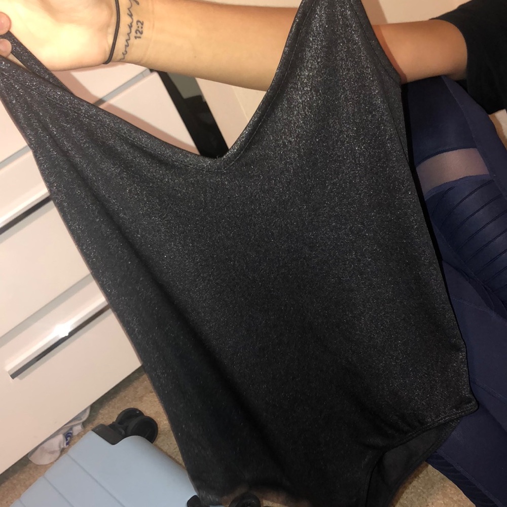Sparkly body suit